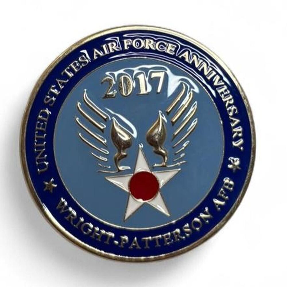 Wright-Patterson Air Force Base 70th Anniversary Challenge Coin 2017
